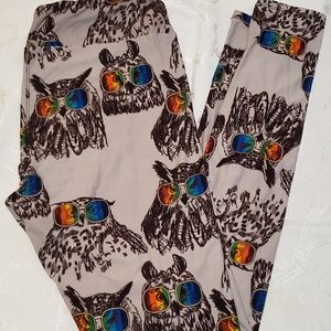 Owl Leggings (plus size)